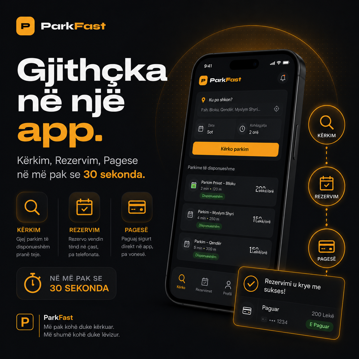 ParkFast App Preview